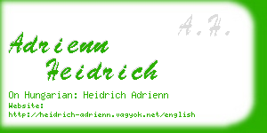 adrienn heidrich business card